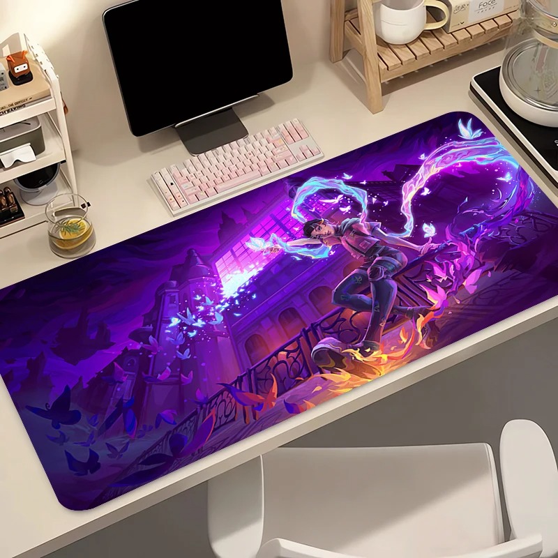 Gaming Keyboard Noise - لوحة ماوس للألعاب بتصميم أنمي للكمبيوتر،