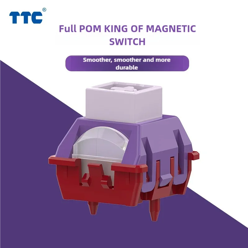 Gaming Keyboard Magnetic Switches - مفتاح مغناطيسي TTC كامل من البولي