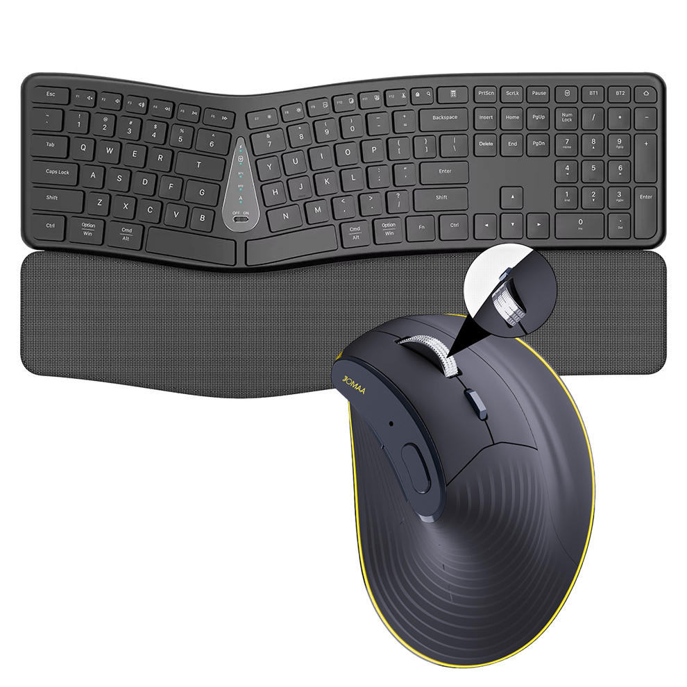Gaming Keyboard Mouse And Headset Combo - مجموعة ماوس لوحة مفاتيح لاسلكية 2.4G،