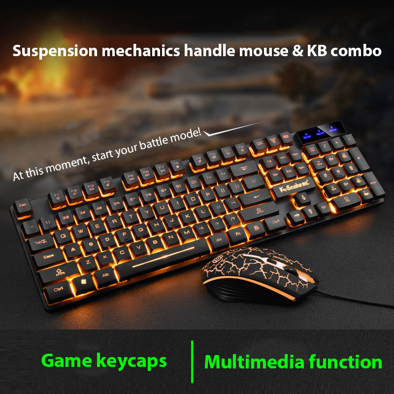 مجموعة لوحة مفاتيح وماوس KM320 - مراجعة Gaming Keyboard Mouse And Headset Combo وسعره