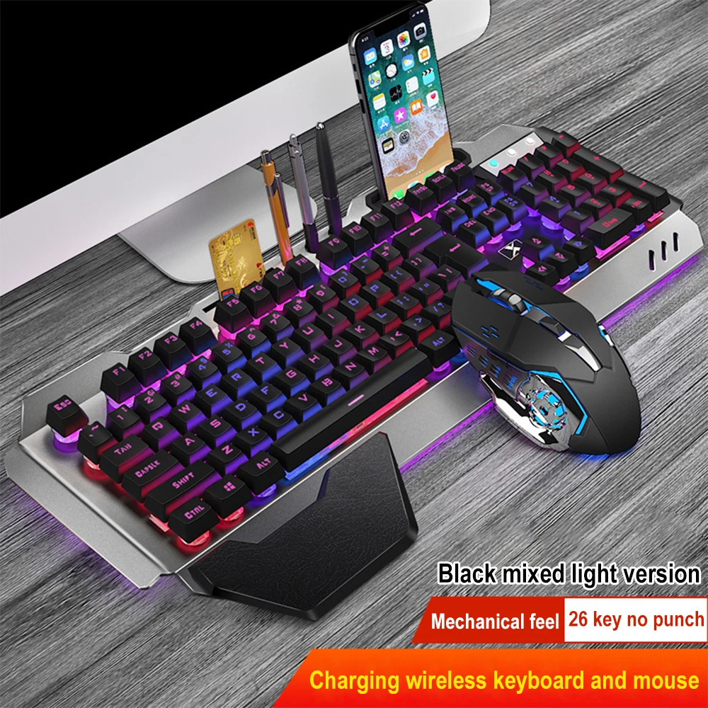 K680 لوحة مفاتيح وماوس لاسلكي  - مراجعة Gaming Keyboard Mouse And Headset Combo وسعره