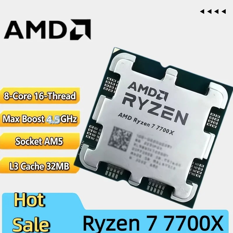 معالج AMD Ryzen 7 7700X R7 770 - مراجعة Amd Cpu Ryzen 7 وسعره