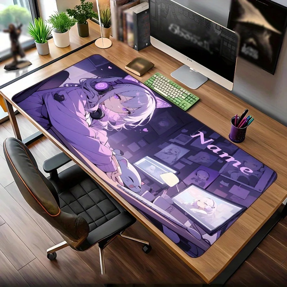سجادة مكتب كبيرة للألعاب بتصمي - مراجعة Gaming Keyboard Name وسعره