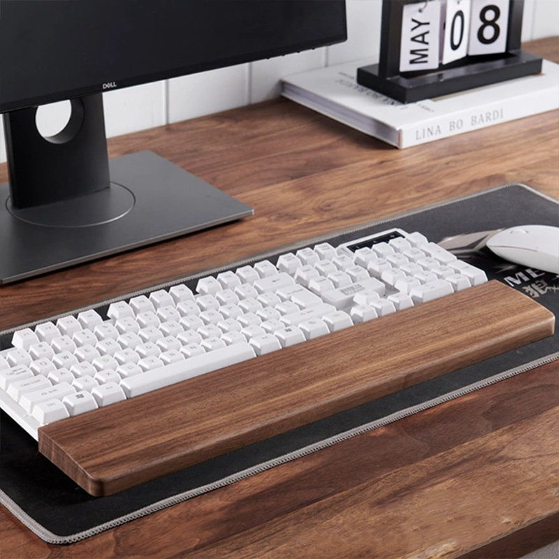 30/36/44 سنتيمتر الصلبة الجوز  - مراجعة Wrist Rest Wood وسعره