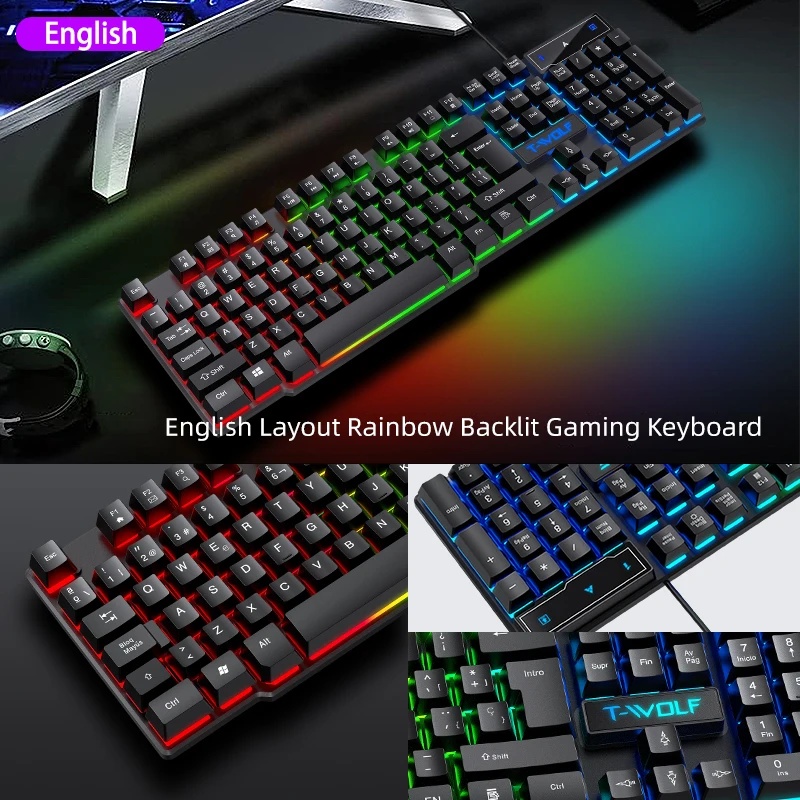 مجموعة ألعاب 5 في 1 تشمل لوحة  - مراجعة Gaming Keyboard Mouse And Headset Combo وسعره