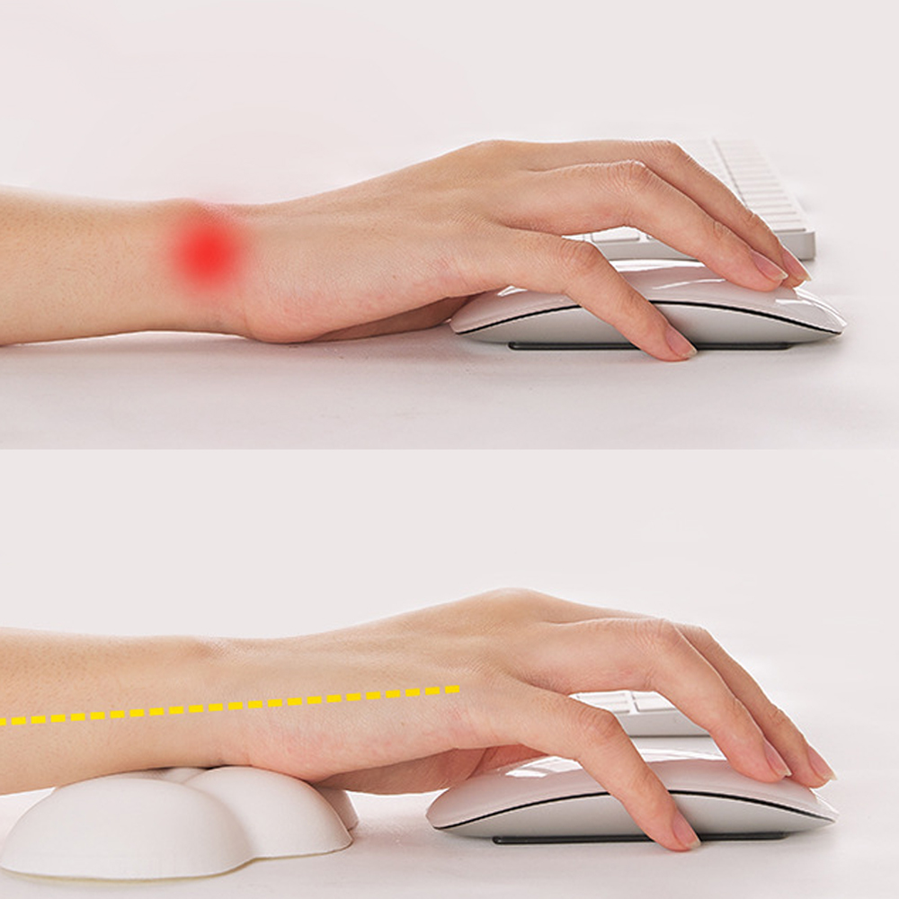 لوحة ماوس مع مسند للمعصم ولوحة - مراجعة Gaming Keyboard Hand وسعره