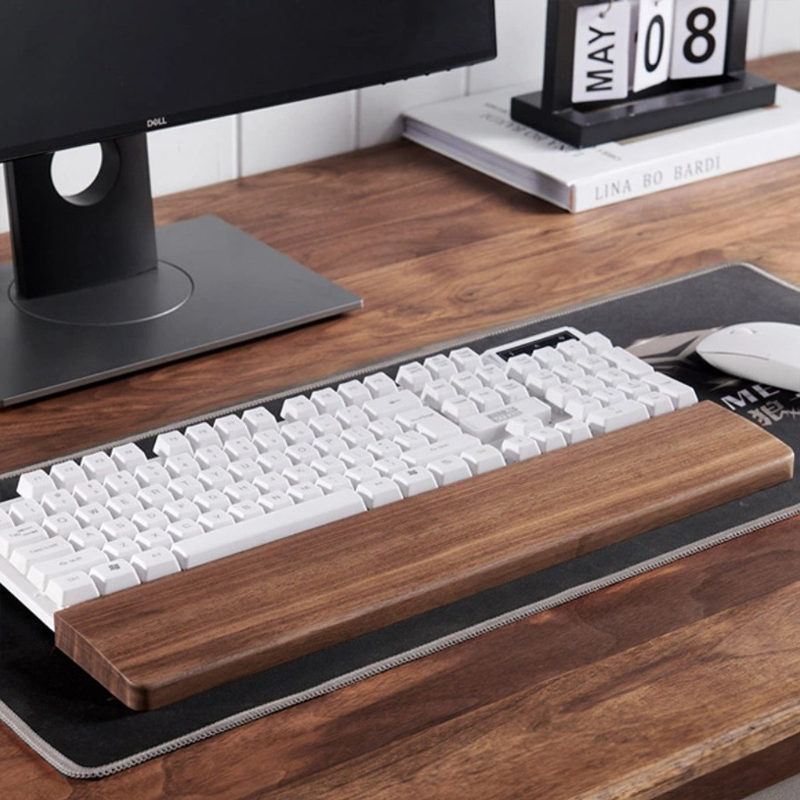 حامل يد لوحة مفاتيح من الخشب ا - مراجعة Wrist Rest Wood وسعره
