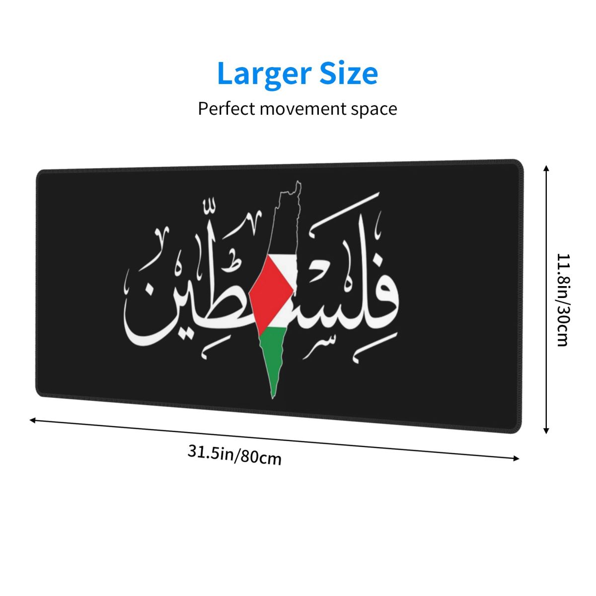 بساط فأرة كبير بتصميم الخط الع - مراجعة Gaming Keyboard Name وسعره