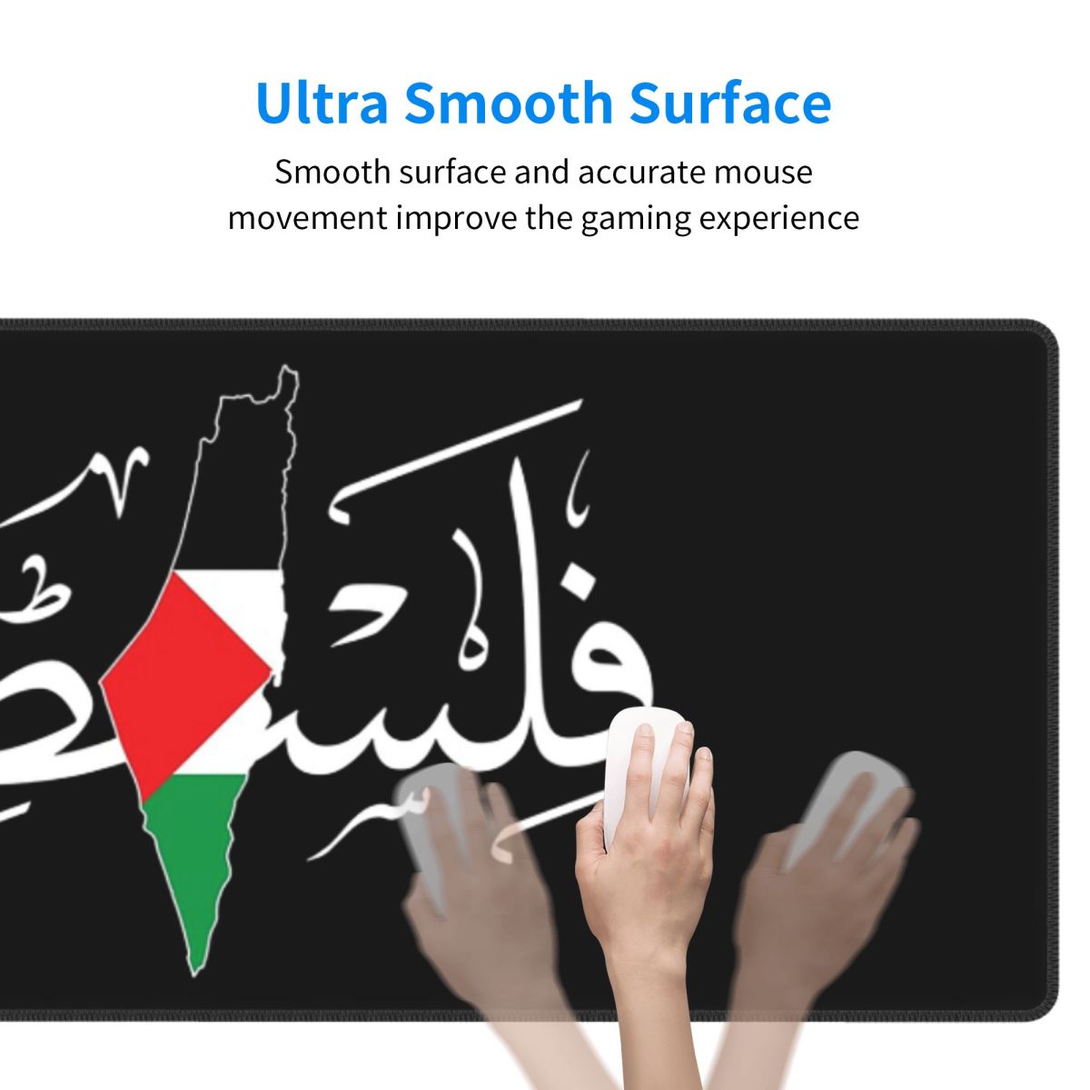بساط فأرة كبير بتصميم الخط الع - مراجعة Gaming Keyboard Name وسعره