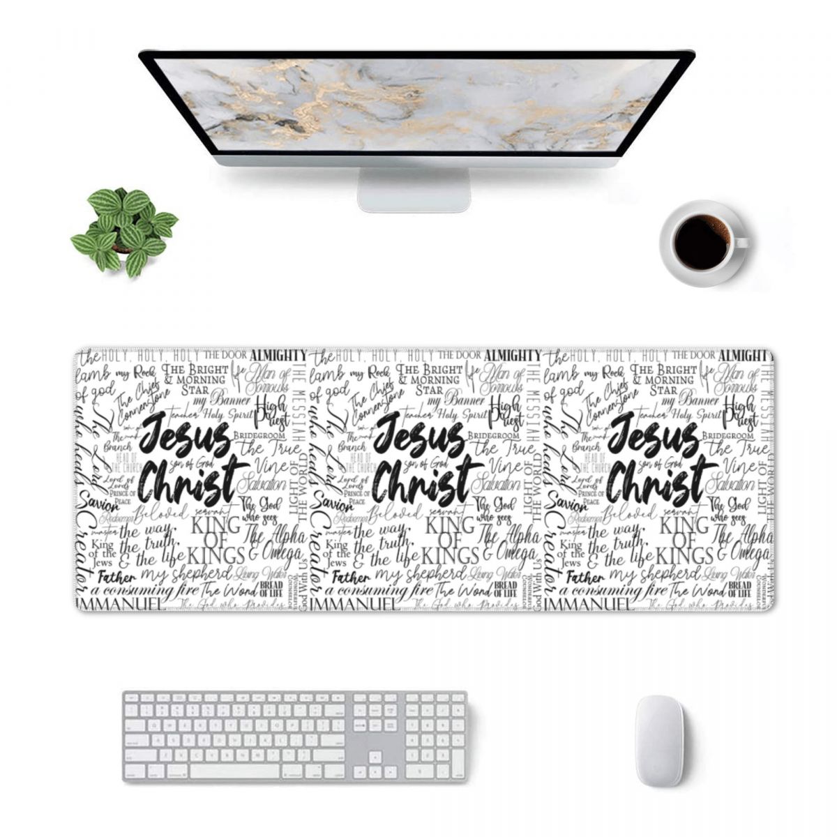 بساط فأرة كبير بأسماء الله يشو - مراجعة Gaming Keyboard Name وسعره