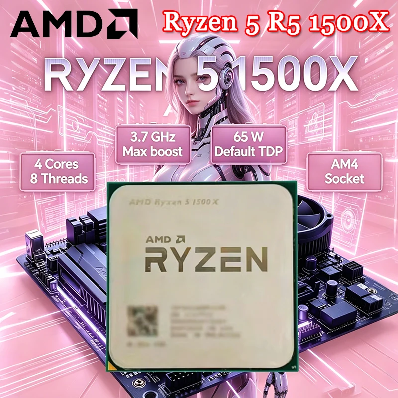 معالج AMD Ryzen 5 1500X رباعي  - مراجعة Amd Cpu Ryzen 5 وسعره