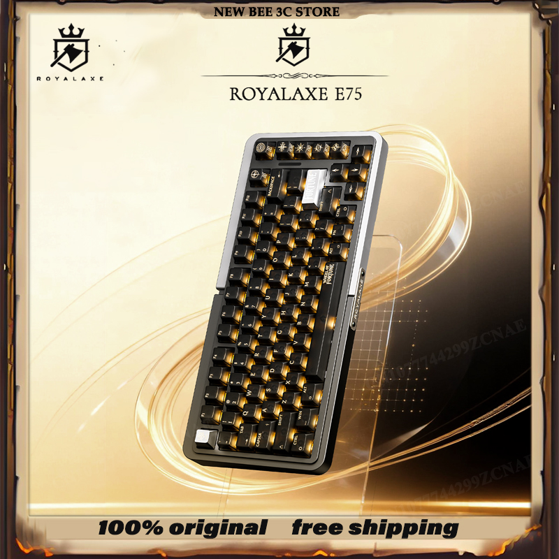 Royalaxe E75 HE غلاف من الألوم - مراجعة Gaming Keyboard Hall Effect Switches وسعره