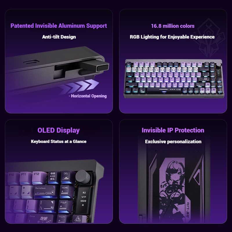 لوحة مفاتيح مغناطيسية ملونة St - مراجعة Gaming Keyboard Magnetic Switches وسعره