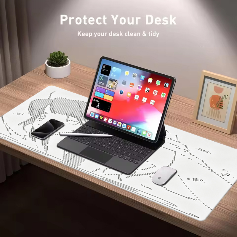 لوحة ماوس جلدية كبيرة بتصميم أ - مراجعة Gaming Keyboard Mouse وسعره