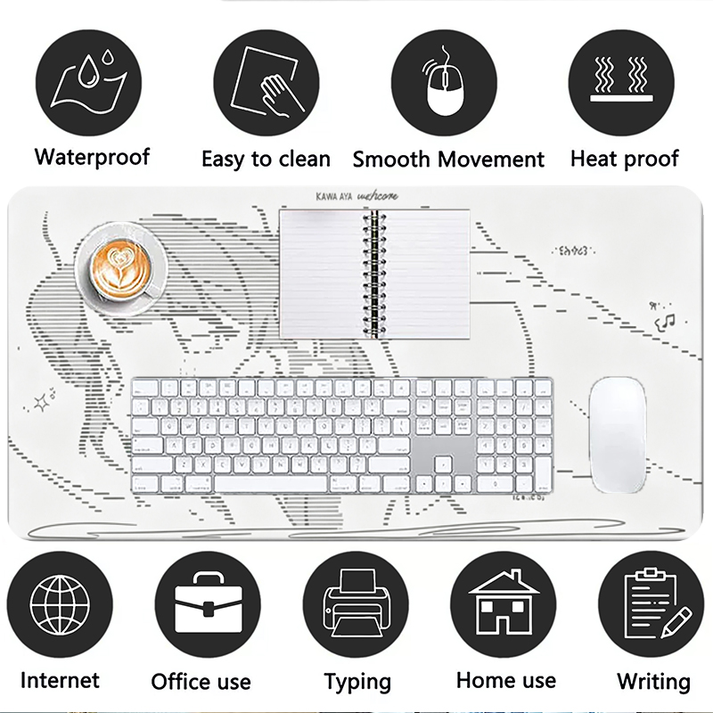 لوحة ماوس جلدية كبيرة بتصميم أ - مراجعة Gaming Keyboard Mouse وسعره